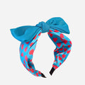 Wide Headband with Oversized Bow