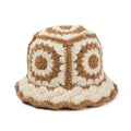 Crochet Granny Square Bucket Hat for Winter
