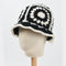 Crochet Granny Square Bucket Hat for Winter