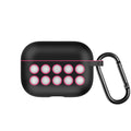 Silicone Airpods Pro Case with Hollow Dots, Dark