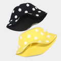 Reversible Summer Daisy Bucket Hat