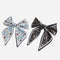 Hair Clip with Printed Oversized Bow, 2 pack