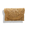 Handmade Corn Straw Clutch Bag