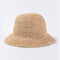 Handmade Straw Bucket Hat