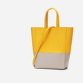 Genuine Leather Tote Bag with Shoulder Strap