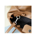 Vegan Leather Shoulder Bag with Dual Straps