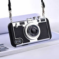 3D Camera iPhone Case with Necklace Lanyard